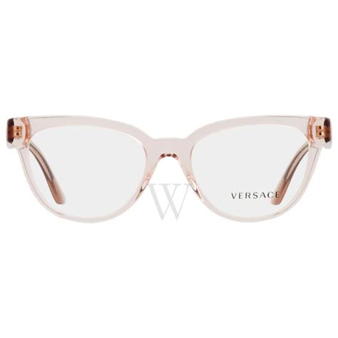 versace pink eyeglass frames